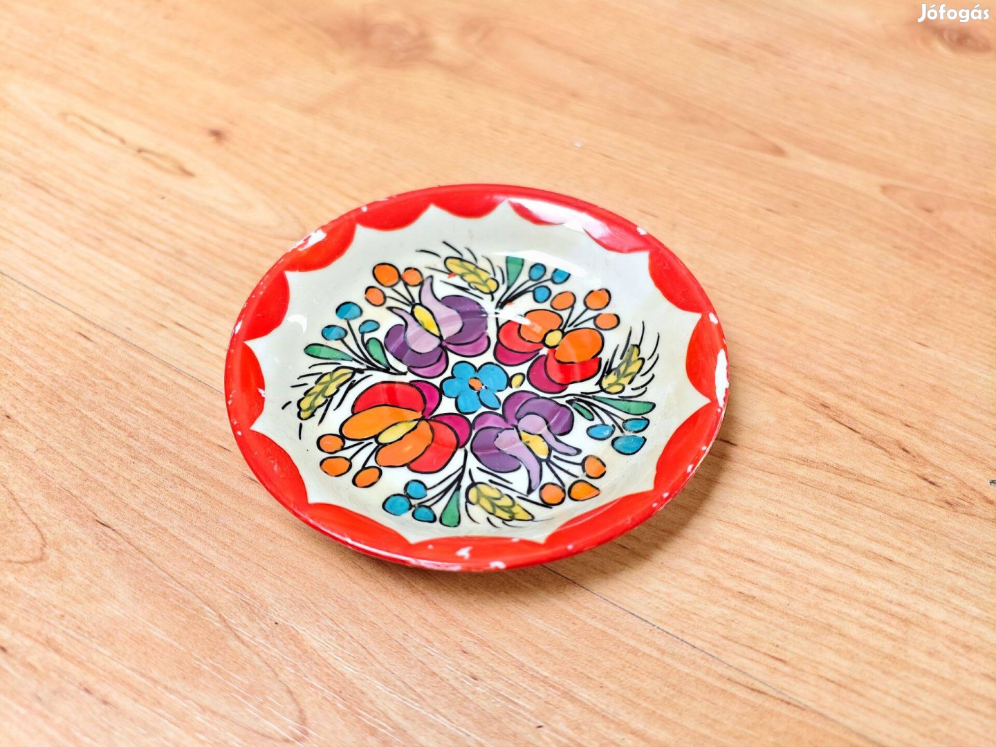 Kerámia fali dísz tál