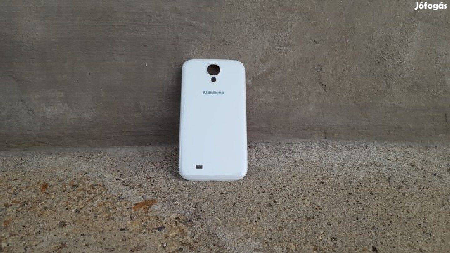 Kerámia fehér gyári Samsung Galaxy S4 hátlap