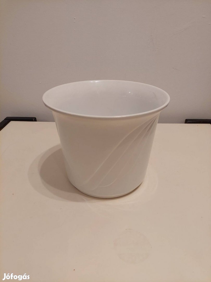 Kerámia kaspó, 20x17cm