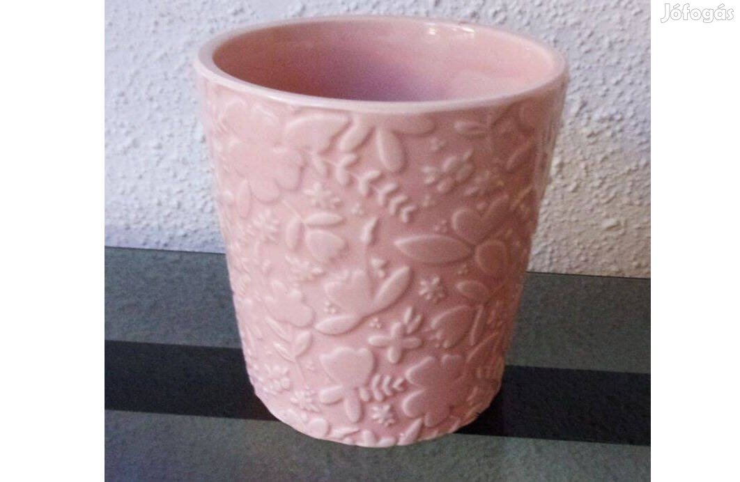 Kerámia kaspó virágtartó 9 cm Újpest központ közelében