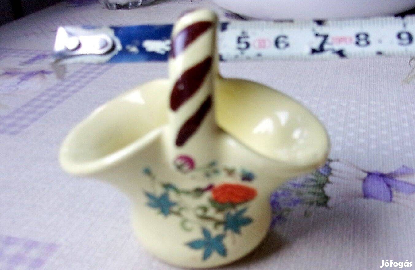 Kerámia kosár nipp dísztárgy Újpest központ közelében