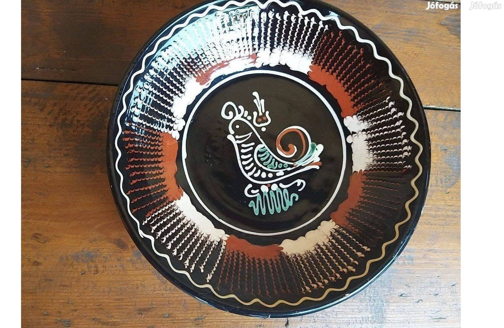 Kerámia madaras falitál 25 cm