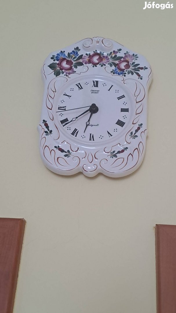 Kerámia óra, tökéletesen működik 