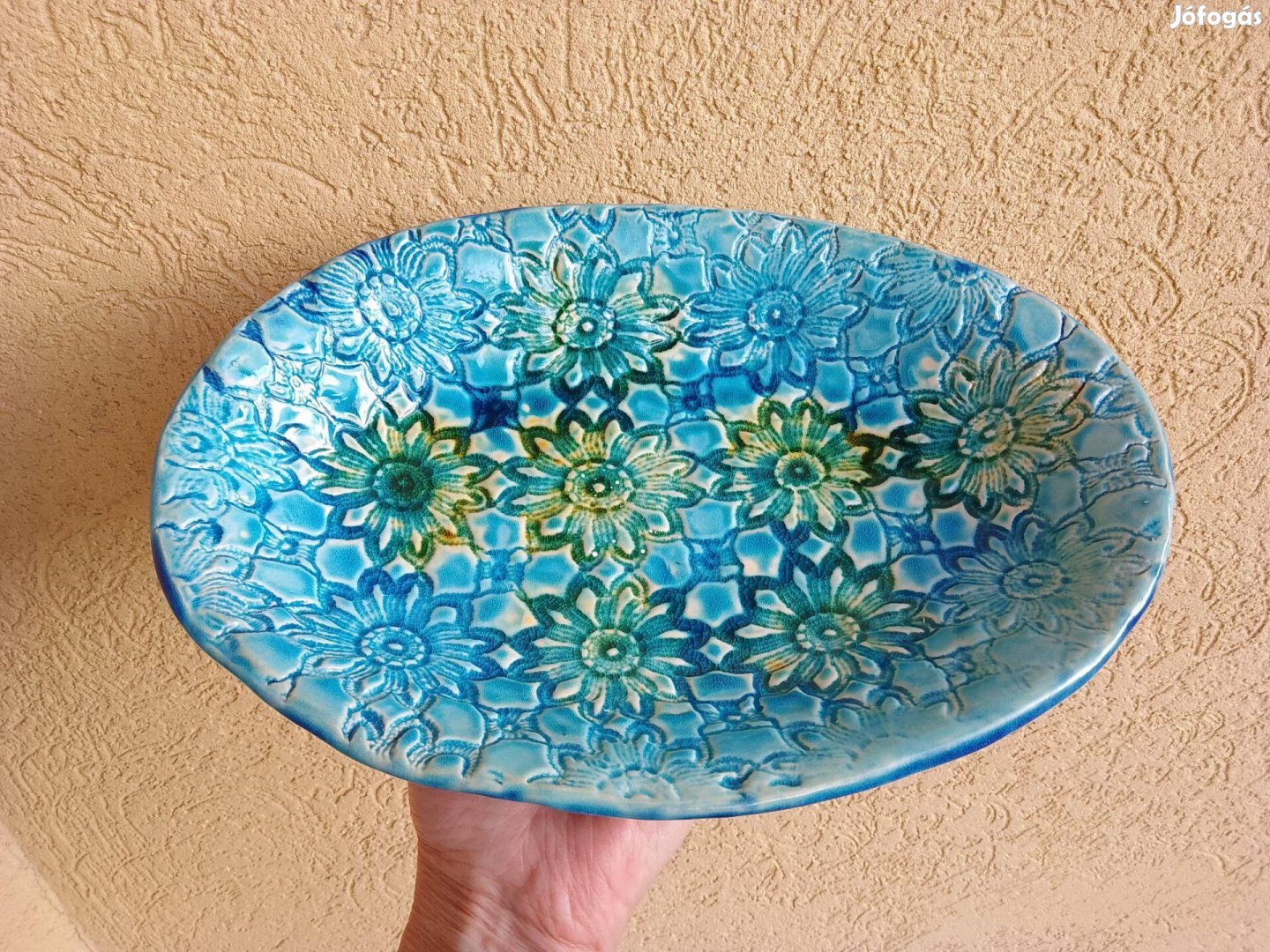 Kerámia tál, ovális