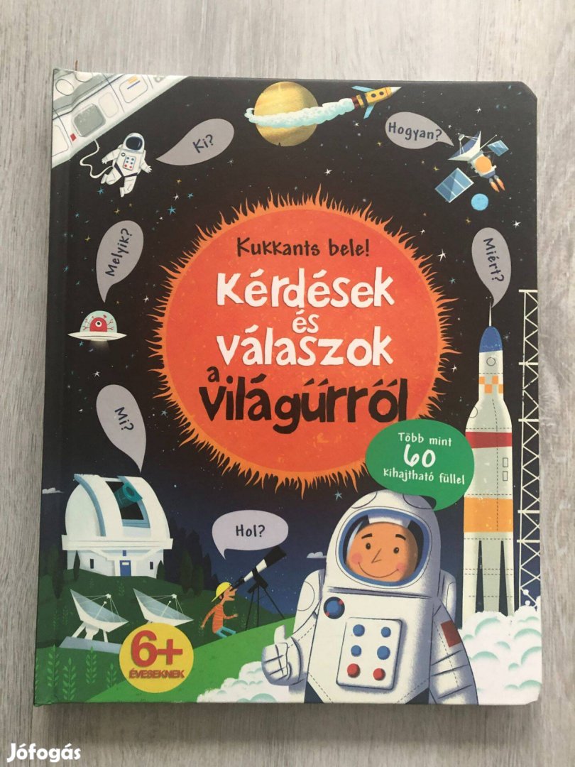 Kérdések és válaszok a világűrről - vadonatúj ablakos könyv