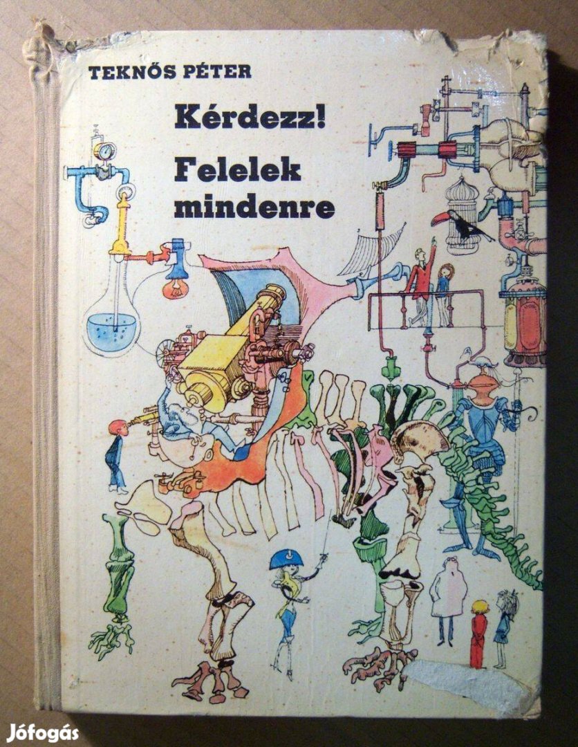 Kérdezz! Felelek Mindenre (Teknős Péter) 1975 (sérült) 8kép+tartalom