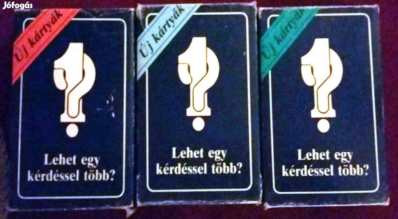 Kérdezz-felelek. Lehet egy kérdéssel több társasjáték