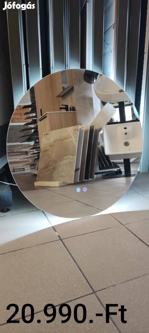 Kerek 70x70 fürdőszobai tükör