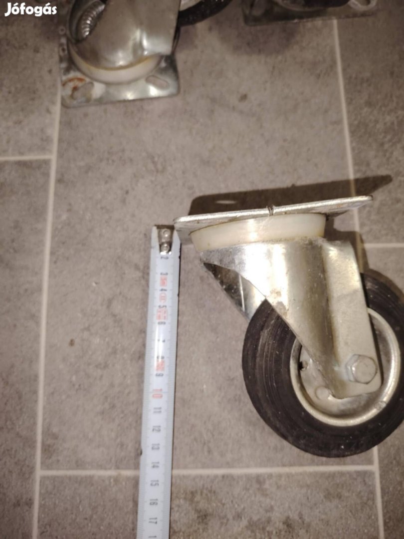 Kerék 80mm talpas forgovillás 4db egyben