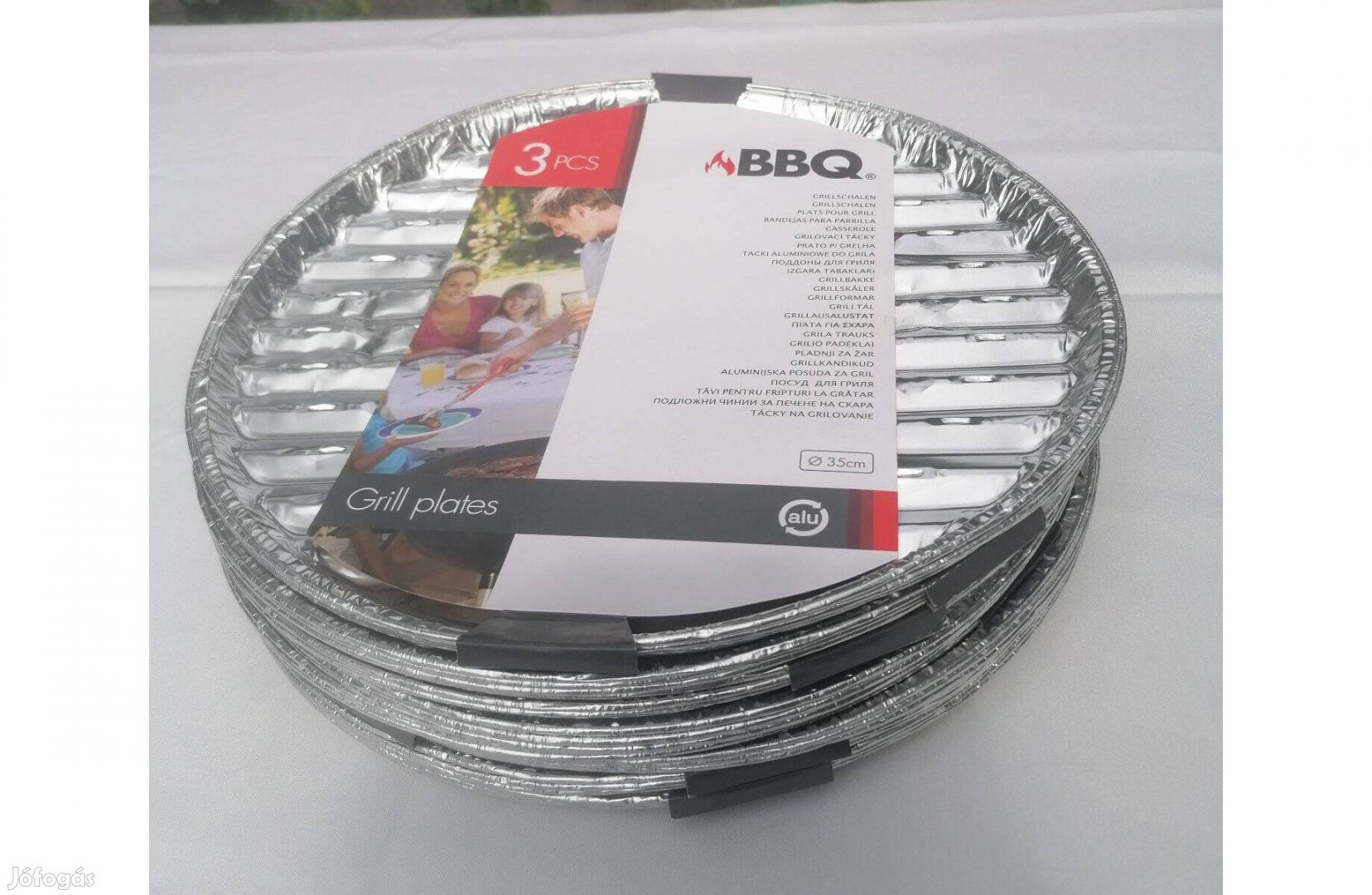 Kerek, alumínium grilltálca eladó!