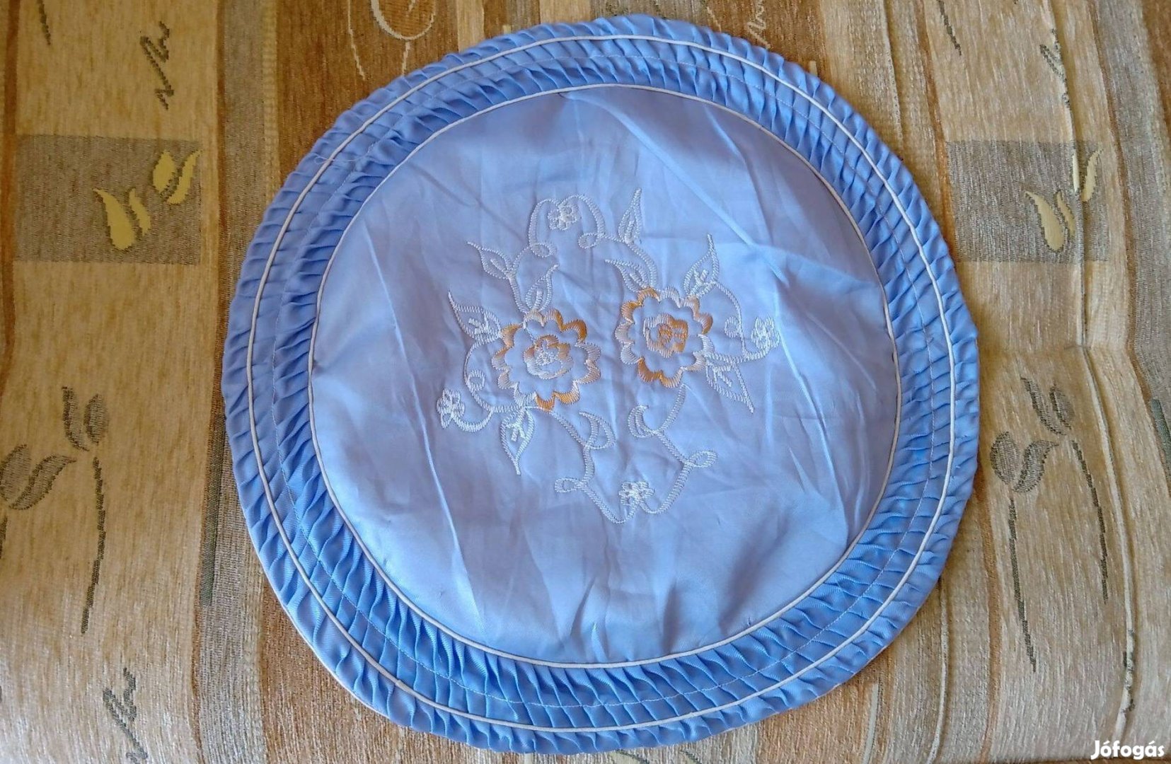 Kerek díszpárna huzat