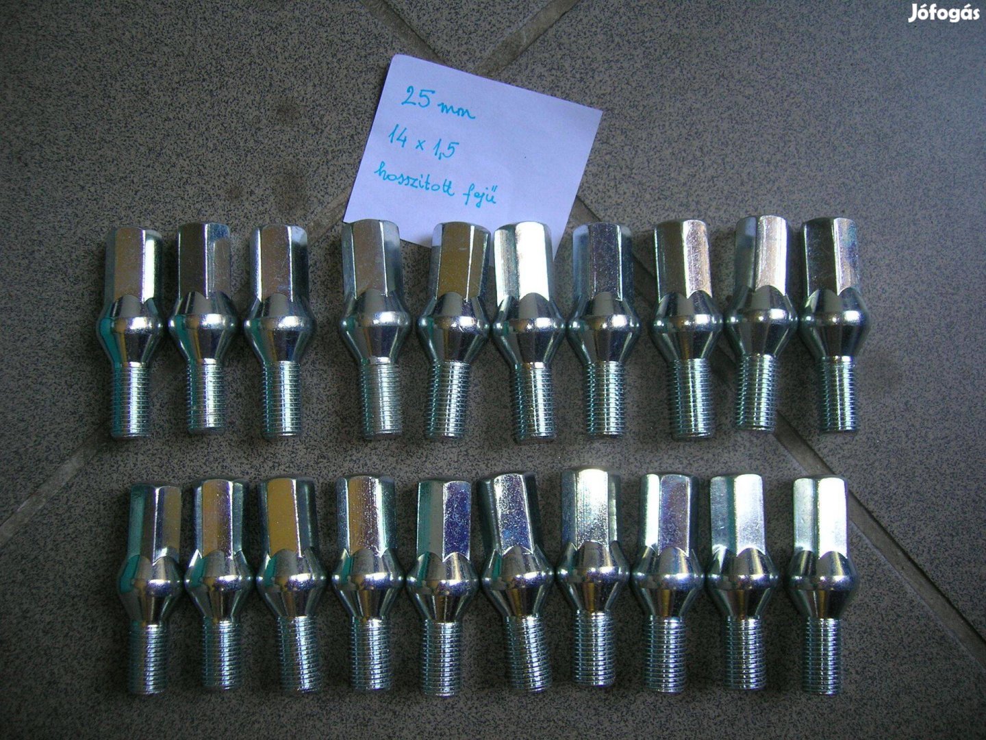 Kerékcsavar hosszított fejű 14x1,5 25 mm