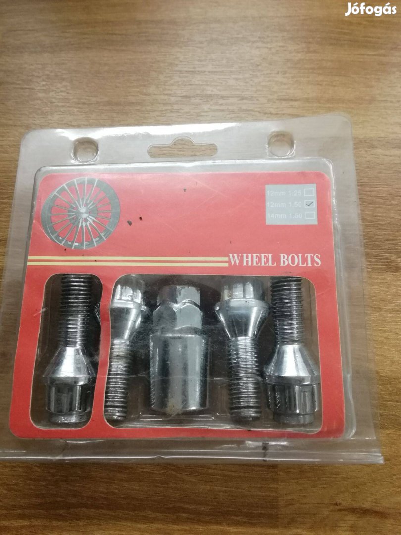 Kerékőr készlet - Wheel bolts 12mm 1.50