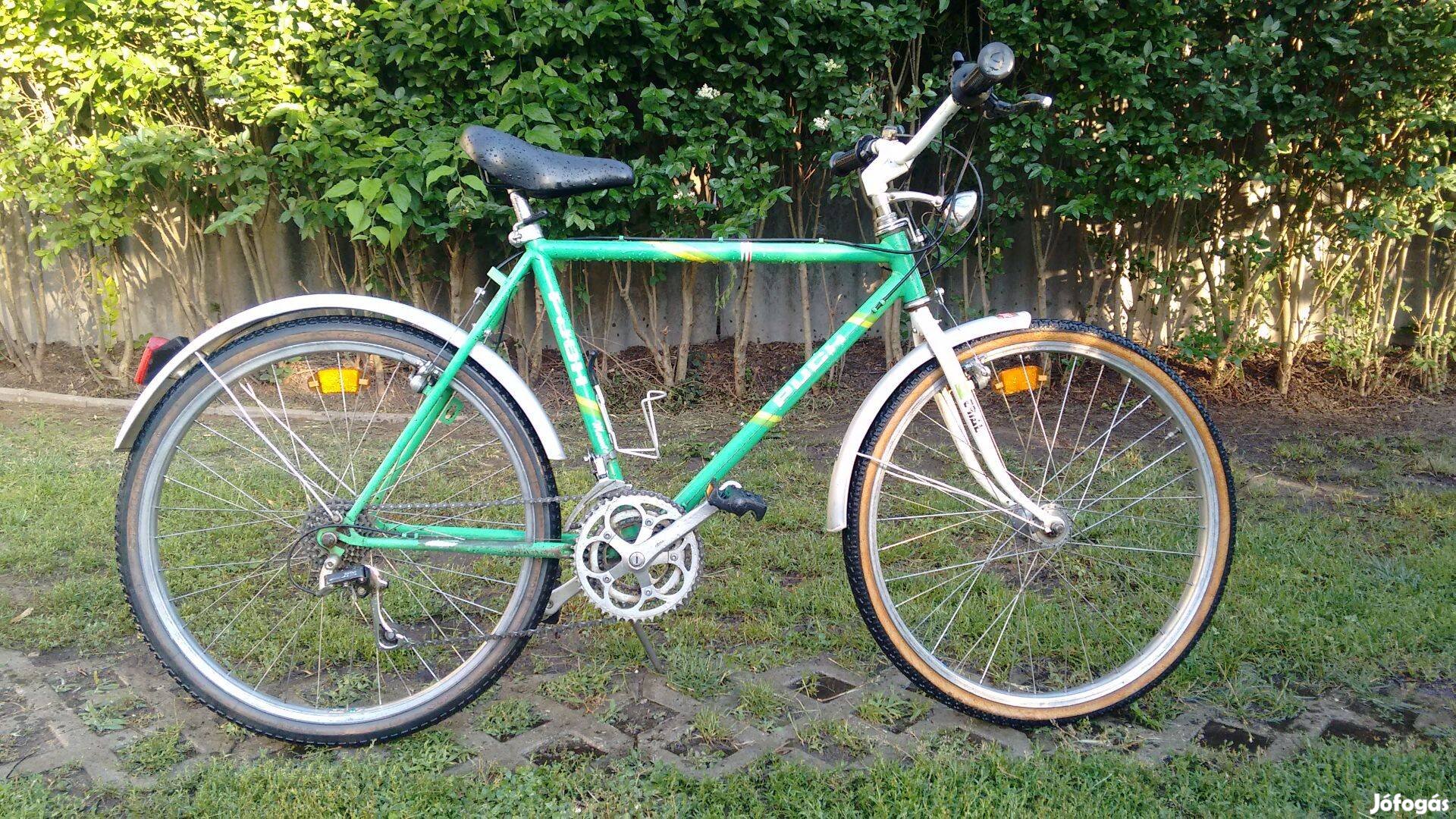Kerékpár 26 " Zöld Puch Bicikli