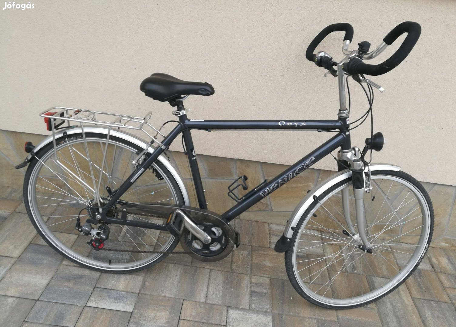 Kerékpár 54 cm-es alu vázzal, shimano váltóval, ingyen házhoz