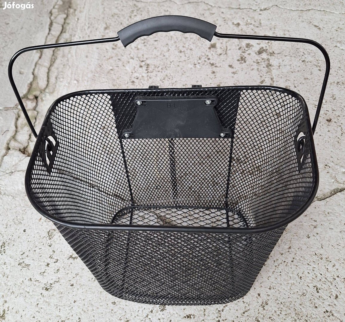 Kerékpár Kosár Kormányra, Gyorscsatlakozóval