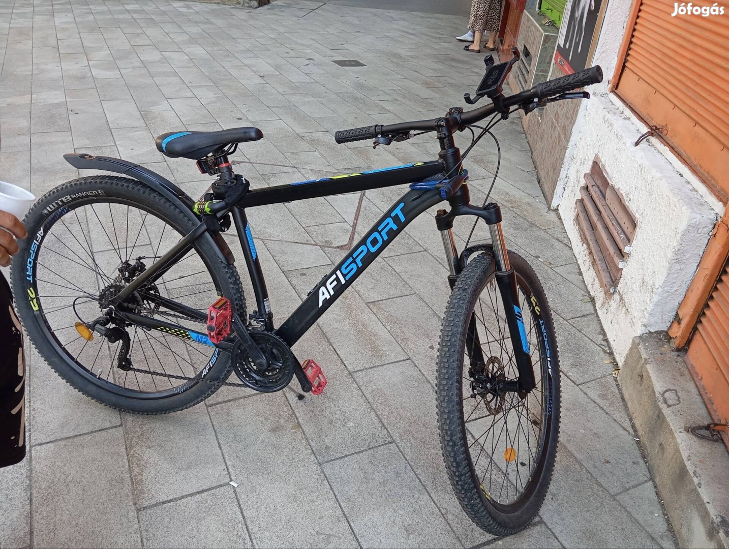 Kerékpár Mtb Afisport M2 - 29 hüvelyk, XL, fekete