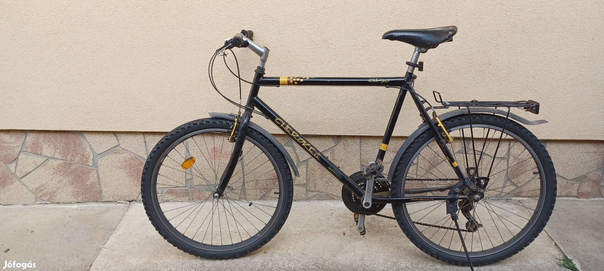Kerékpár  MTB  26" Fekete