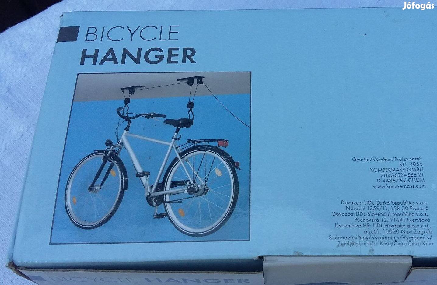 Kerékpár felfüggesztés, bicikli tároló, tartó, teljesen új, dobozában