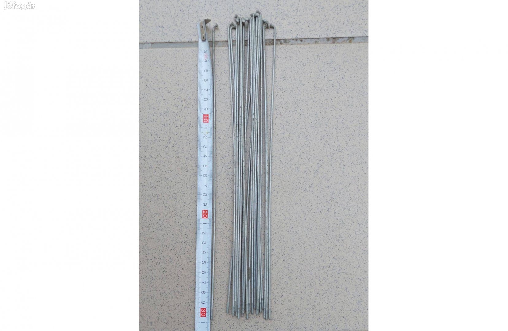 Kerékpár küllők, 22 db, 30,5 cm-es