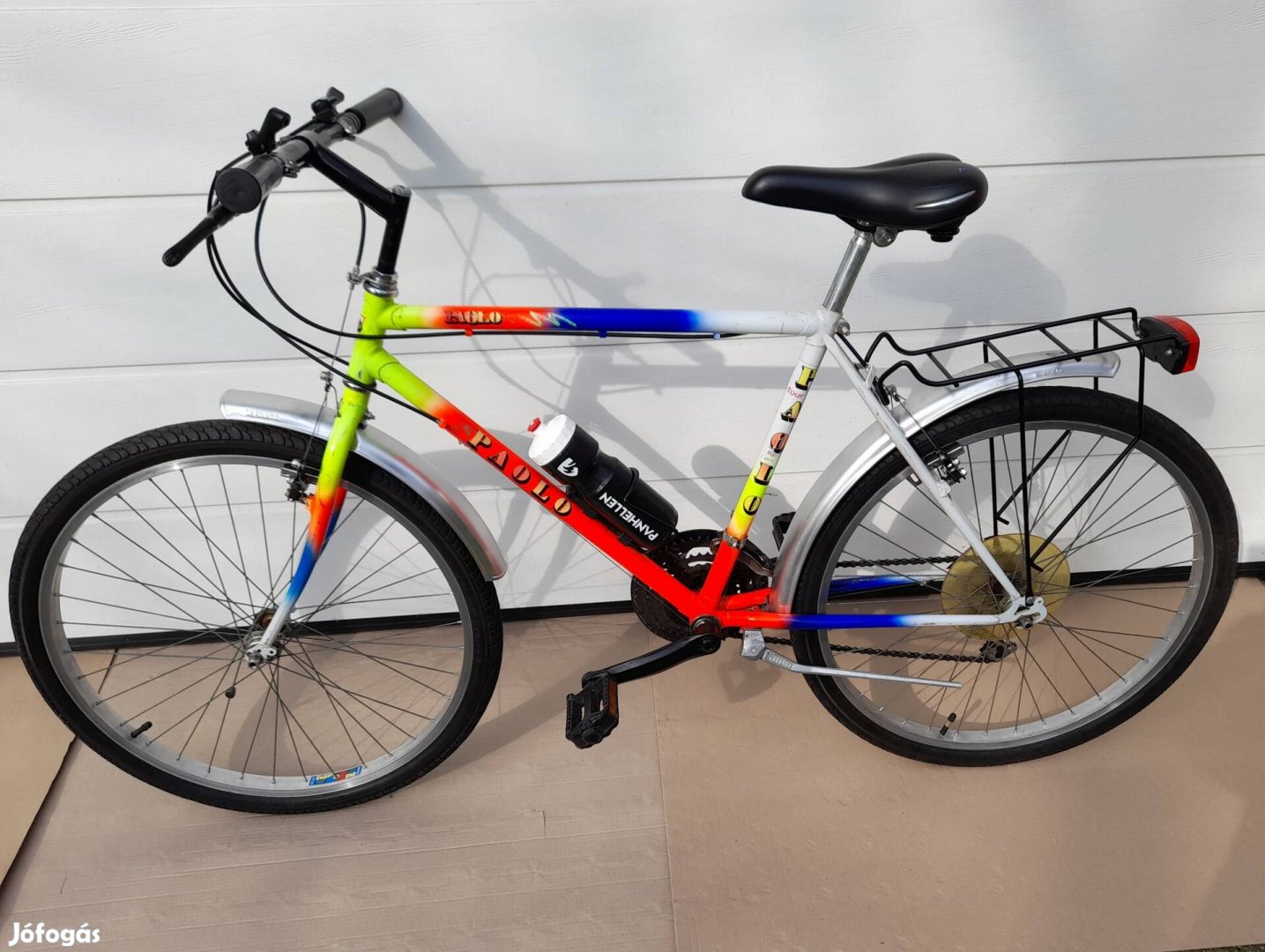 Kerékpár olasz gyártmányú eredeti Shimano váltóval kitűnő állapotban  