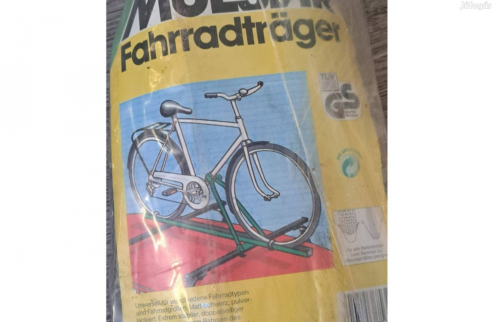 Kerékpár szállító, bicikli tartó Új ! 2db