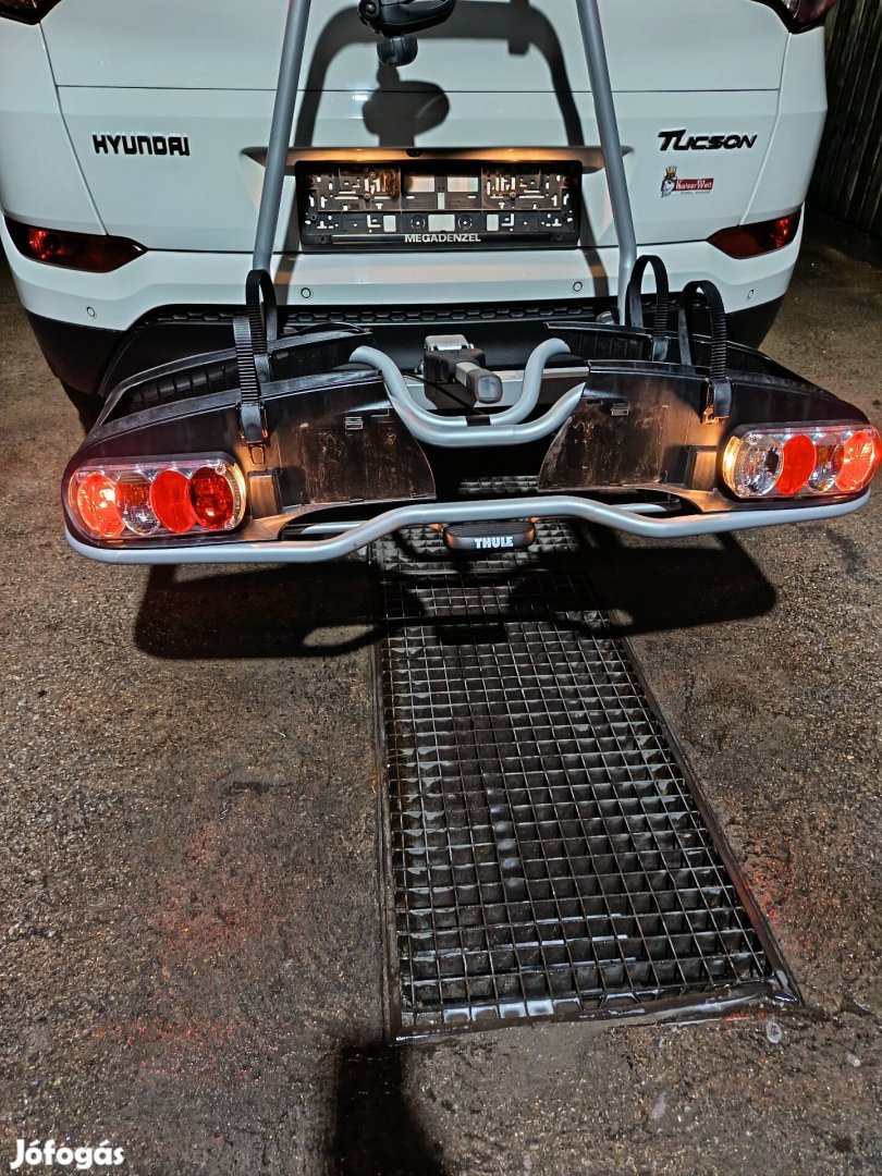 Kerékpár szállító vonó horogra