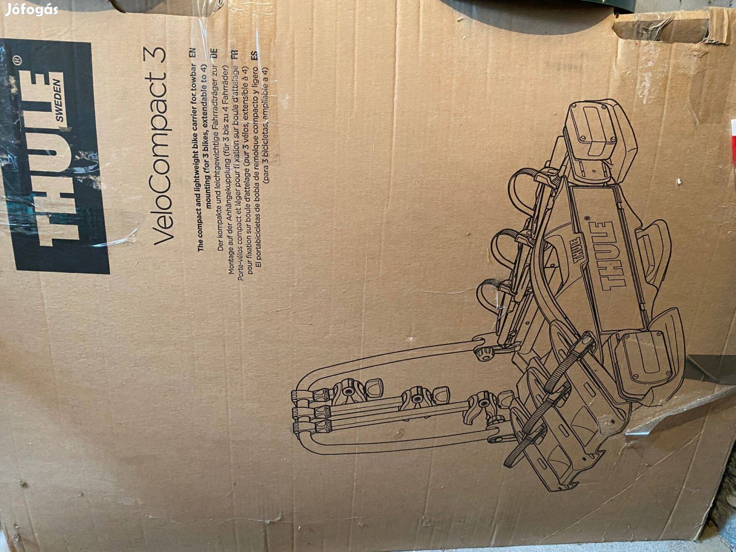 Kerékpárszállító Thule Velo Compact 3