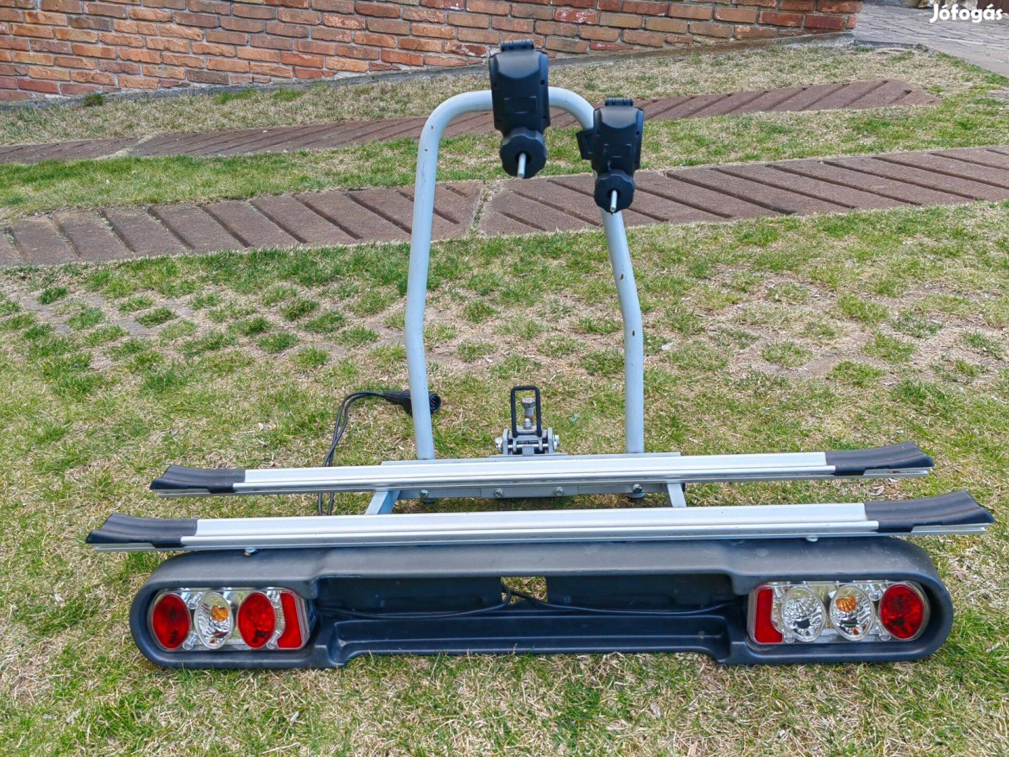 Kerékpárszállító kerékpártartó 2 ebike kerékpár vonóhorog