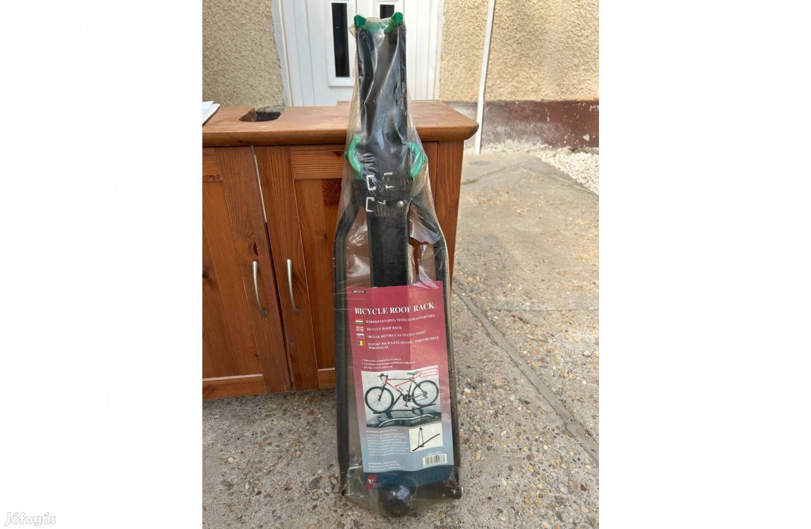 Kerékpártartó tetőcsomagtartóra