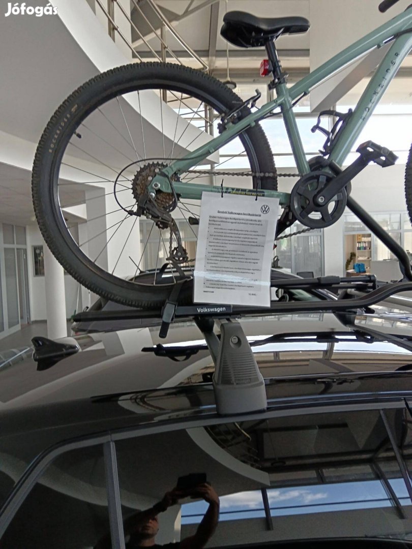 Kerékpártartó tetőre (Eredeti VW)