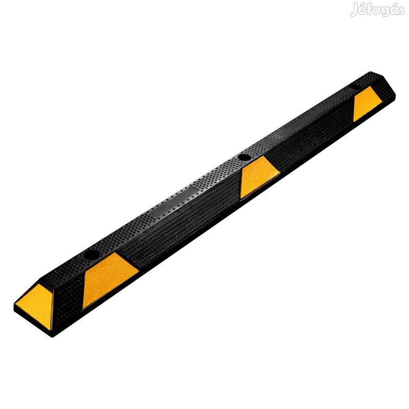 Kerékütköző 165 x 15 x 10 cm  gumírozott parkolási segéd sárga&#8230;