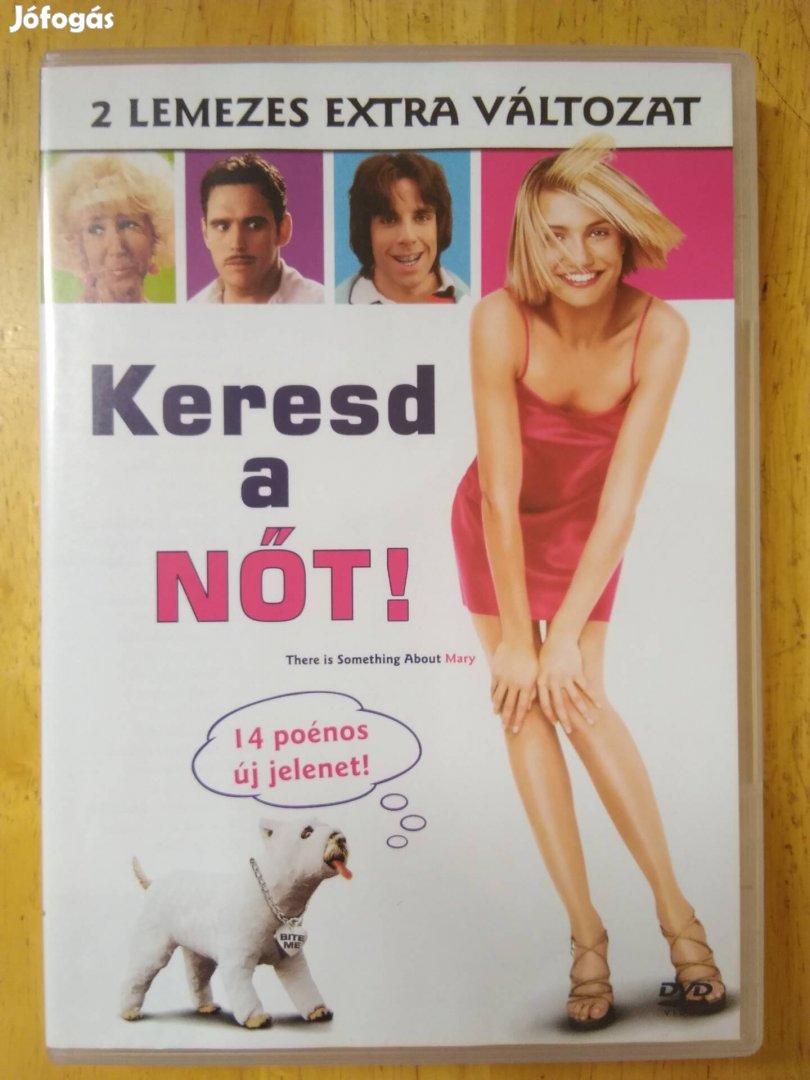 Keresd a Nőt duplalemezes újszerű dvd Cameron Diaz