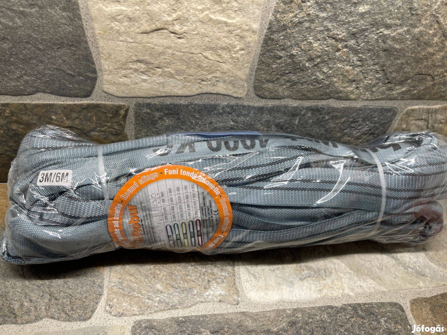 Keresek: Beta Robur 8177 3m - 4T Emelőheveder Szürke