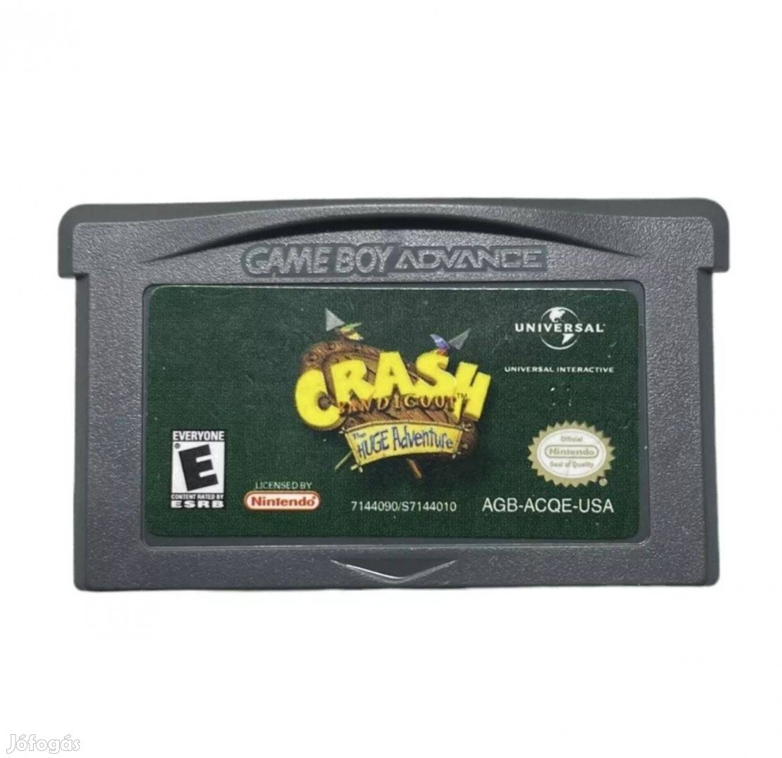 Keresek: Crash Bandicoot GBA Játékok