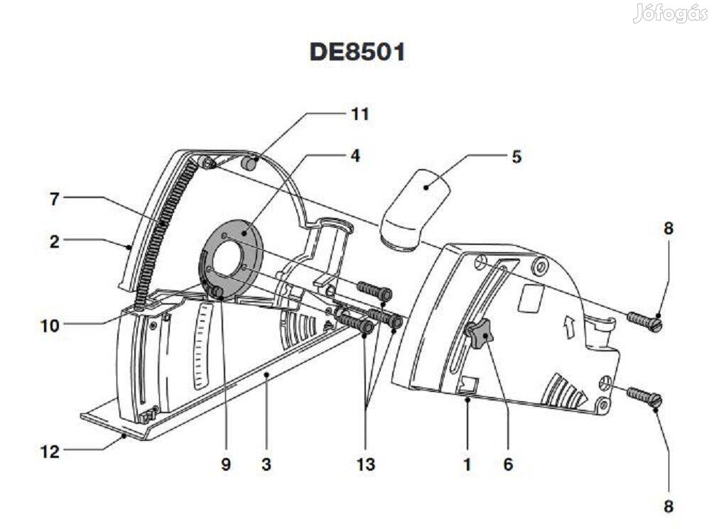 Keresek: Dewalt De8501