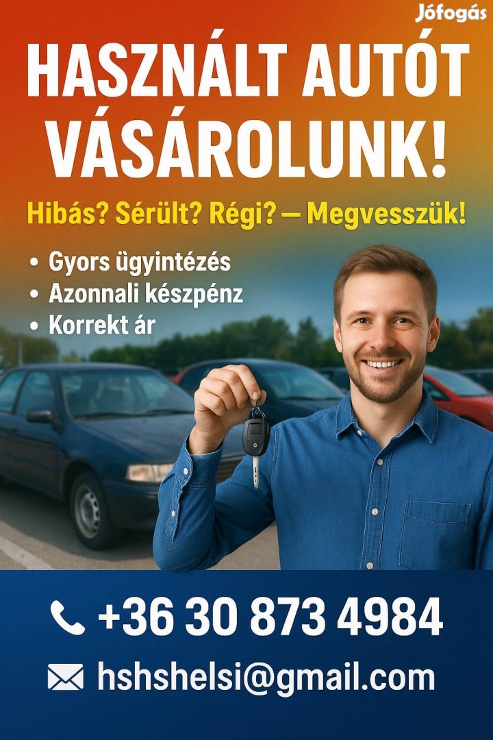 Keresek: Gépjármű felvásárlás