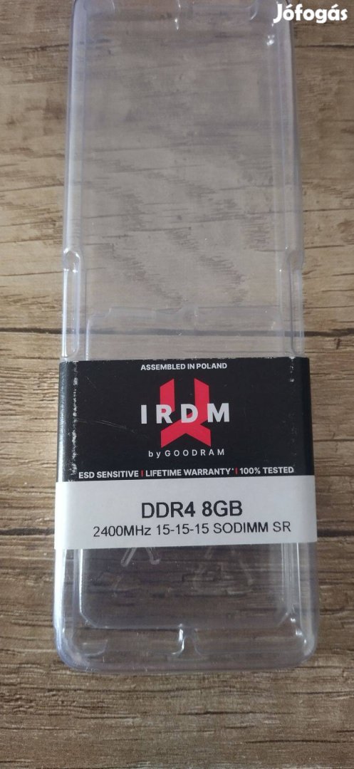 Keresek: Goodram Irdm DDR4 8GB 2400MHz Sodimm laptop RAM-ot