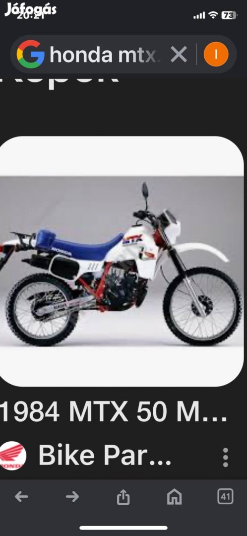 Keresek: Honda mtx 50