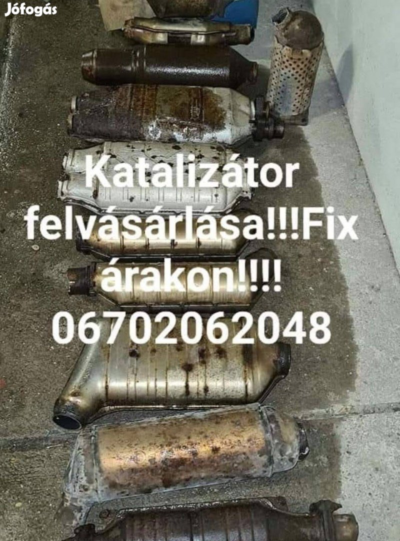 Keresek: Katalizátor részecskeszürő vásárolnánk