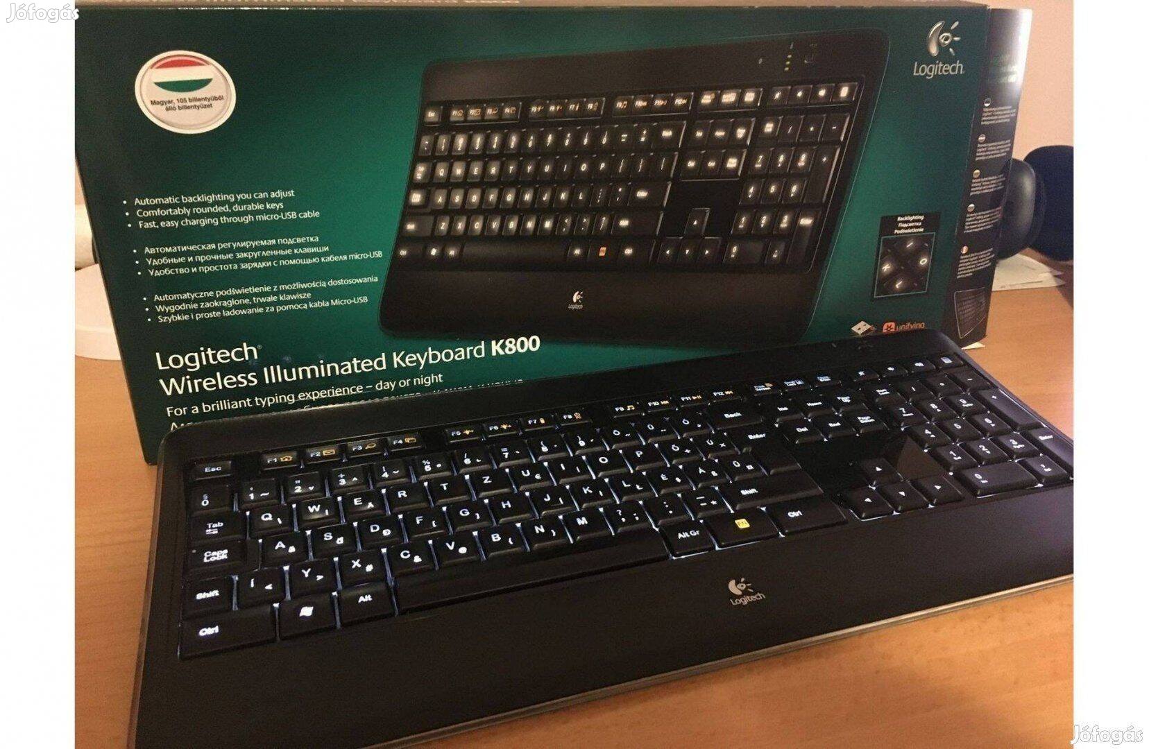 Keresek: Keresek Logitech K800 Klaviatúrát hibás is érdekel!