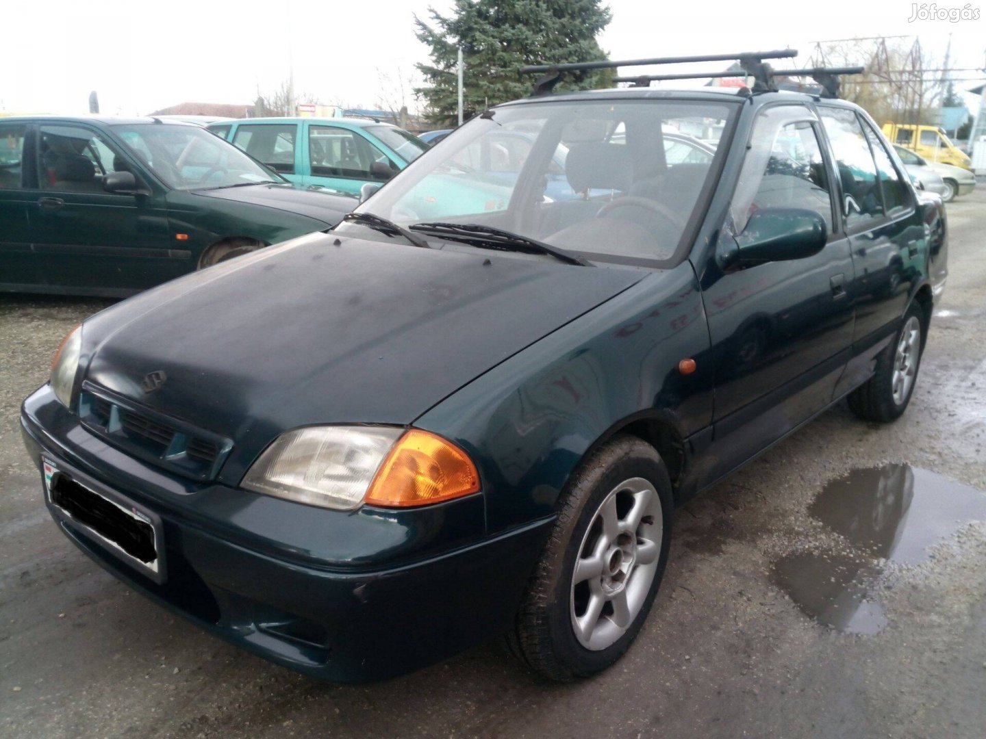 Keresek: Keresek öreg Suzuki Swift Sedan autóra tetőcsomagtartó (ld. kép)