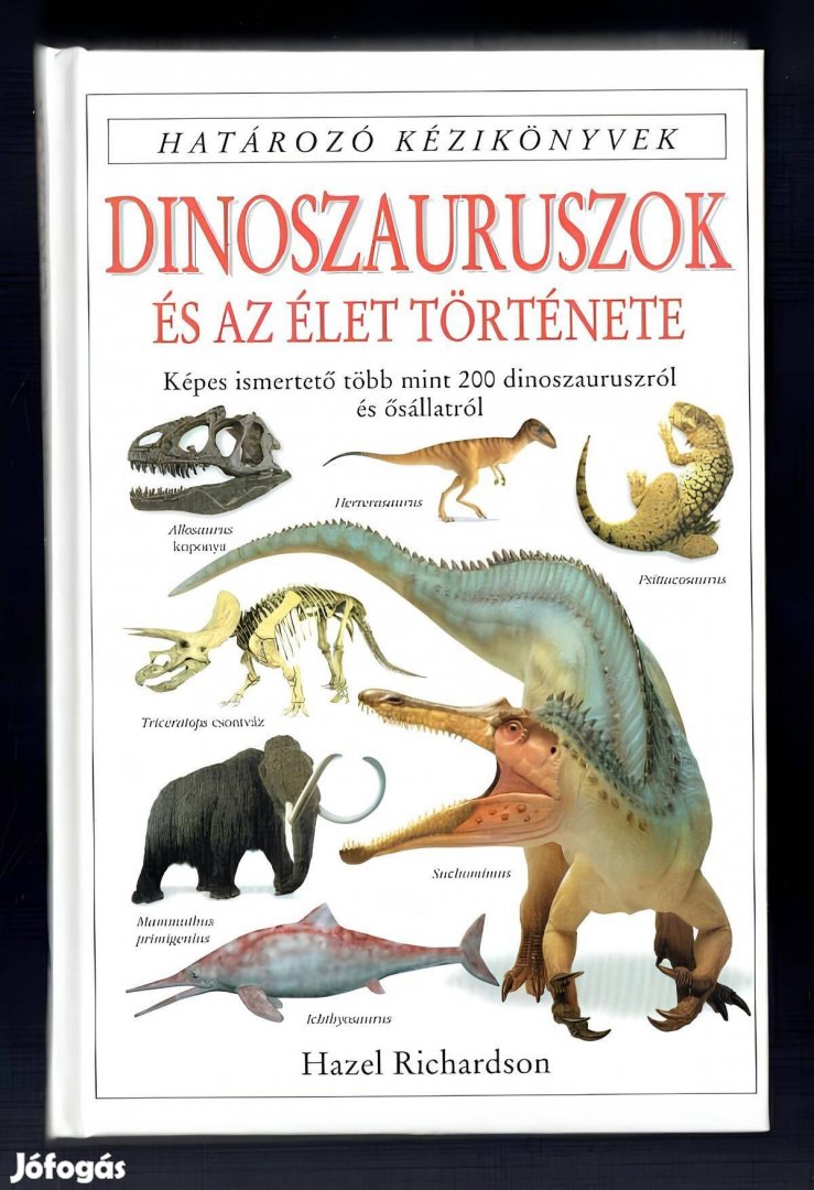 Keresek: Keresem a Határozó kézikönyvek Dinoszauruszok című kötetét könyv