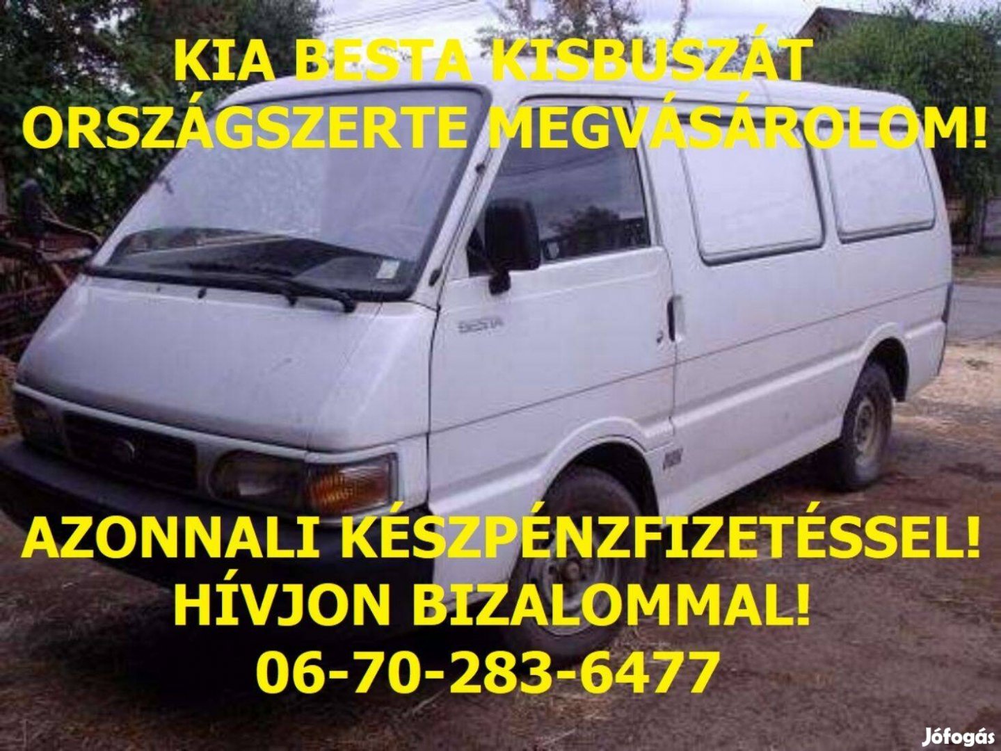 Keresek: Kia Besta kisteherautót keresek
