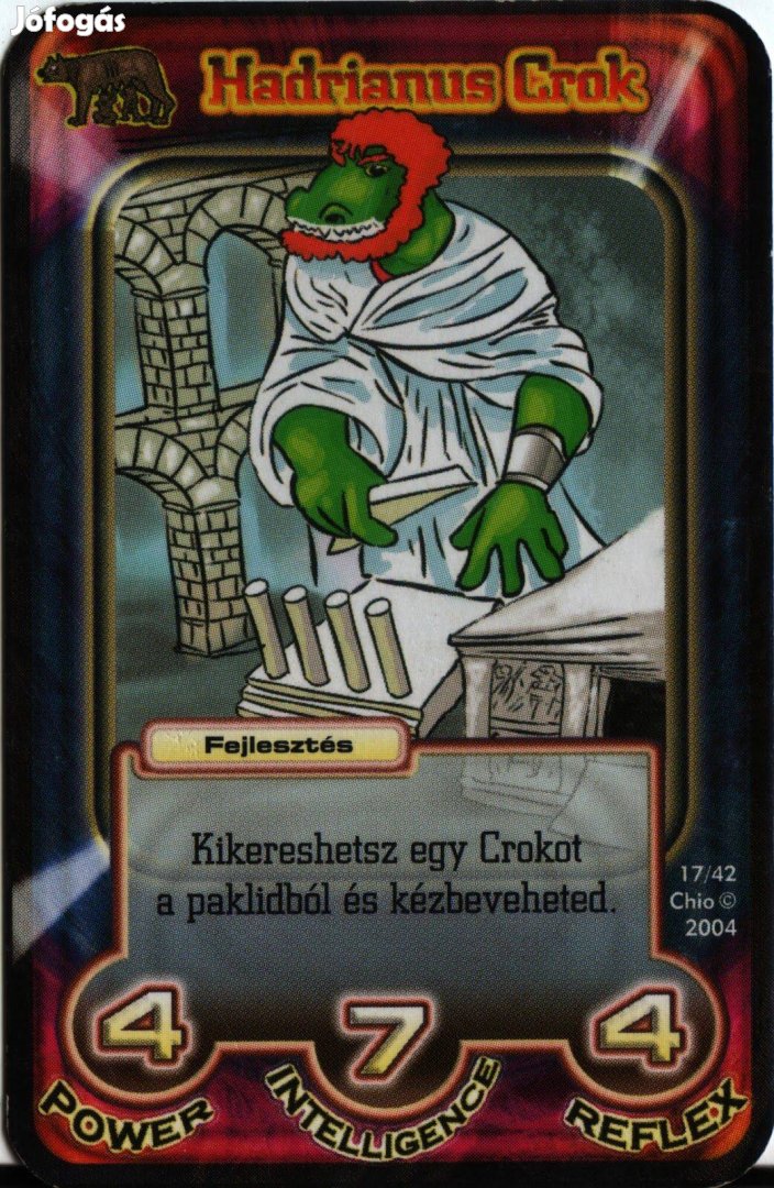 Keresek: Master Crok I Keresem a képeken látható kártyákat