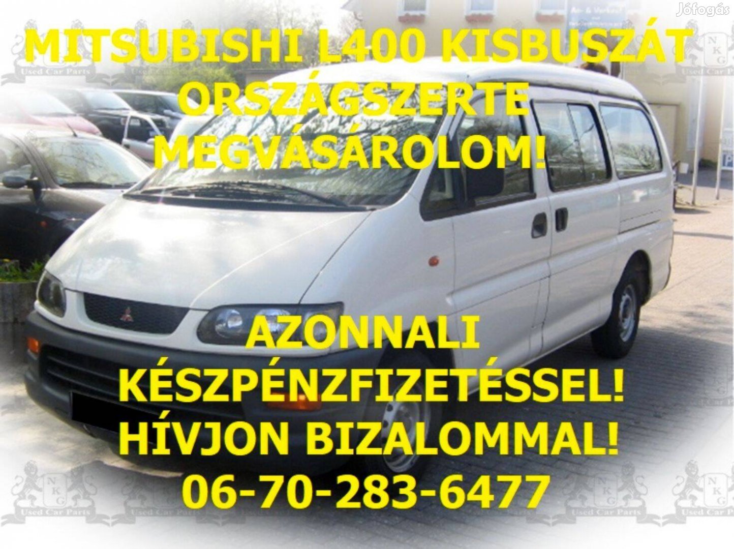 Keresek: Mitsubishi L400, L-400, L 400 kisbuszt keresek