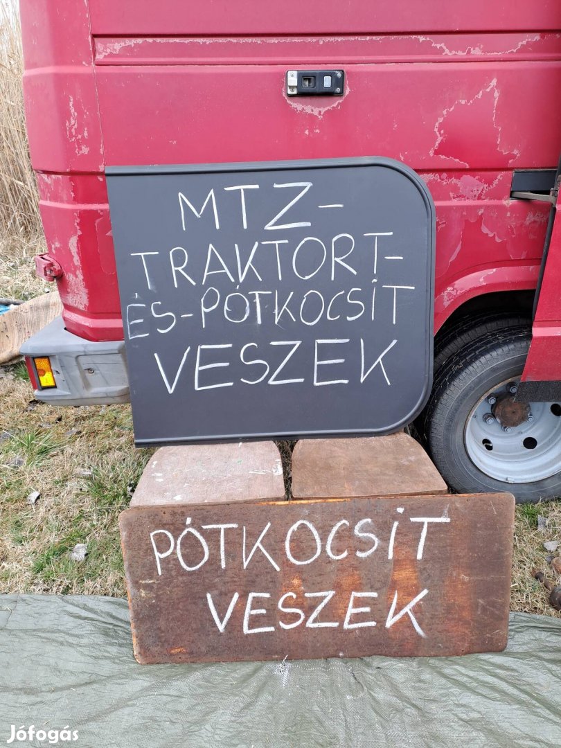 Keresek: Mtz traktort és pótkocsit veszek.