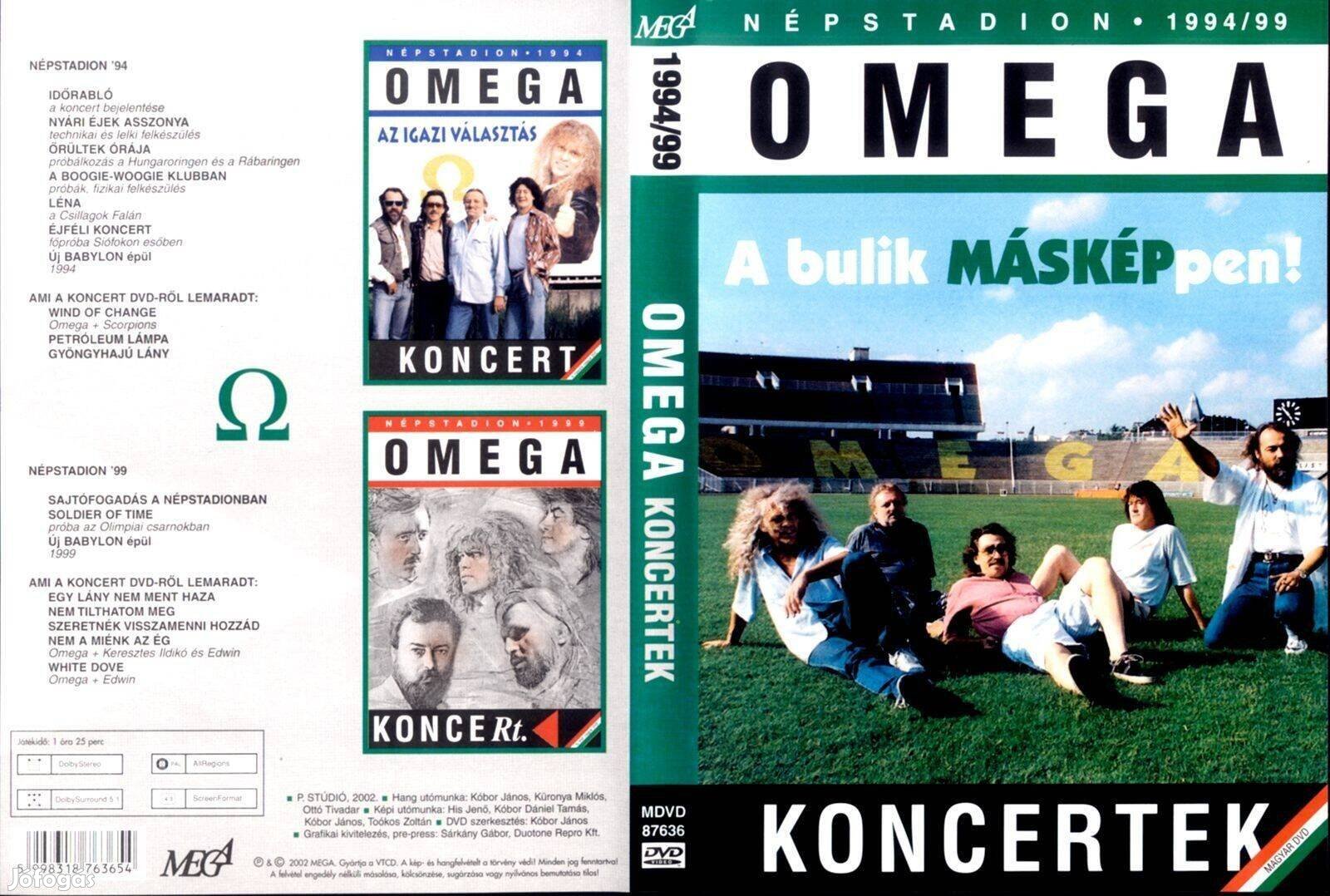Keresek Omega a bulik másképpen dvd