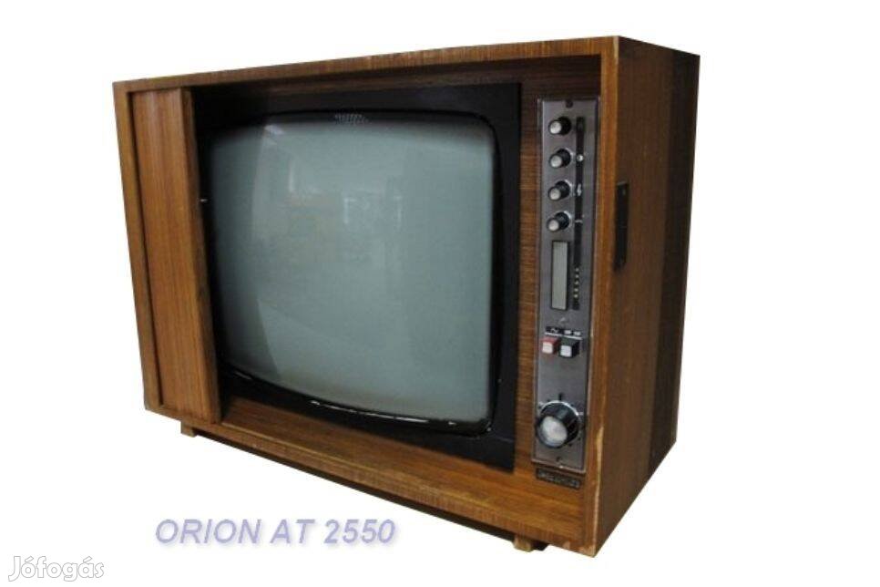 Keresek: Orion AT2550 AT 2550 régi retro tv televízió