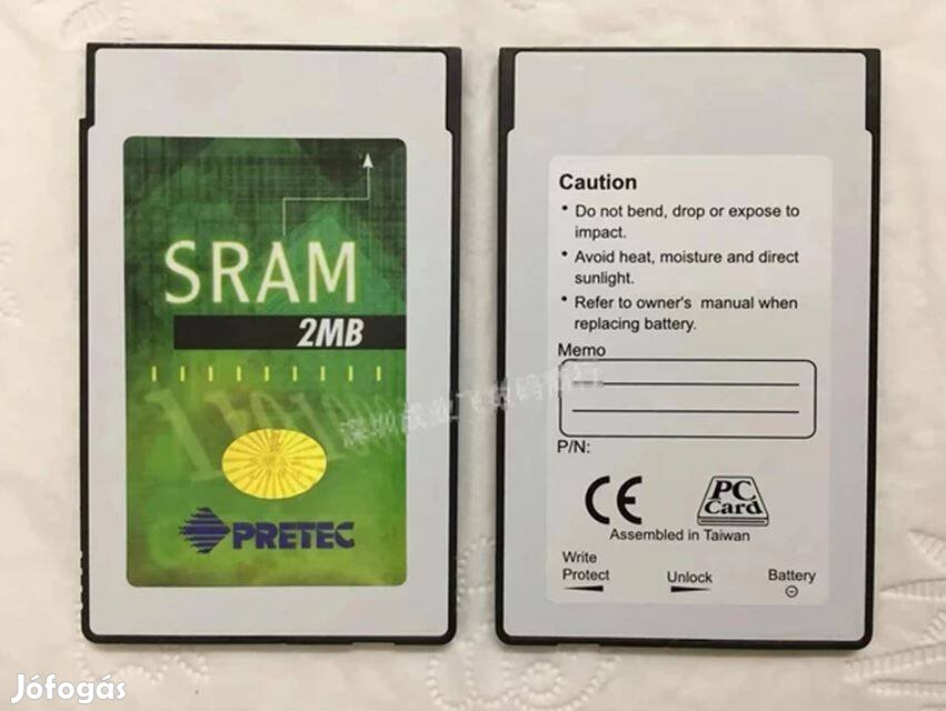 Keresek: PCMCIA SRAM kártyát keresek S-RAM RAM CARD kártya Laptop Notebook